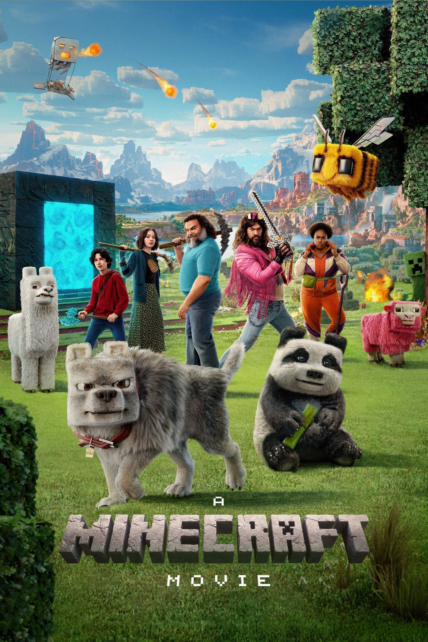 فيلم A Minecraft Movie 2025 مدبلج
