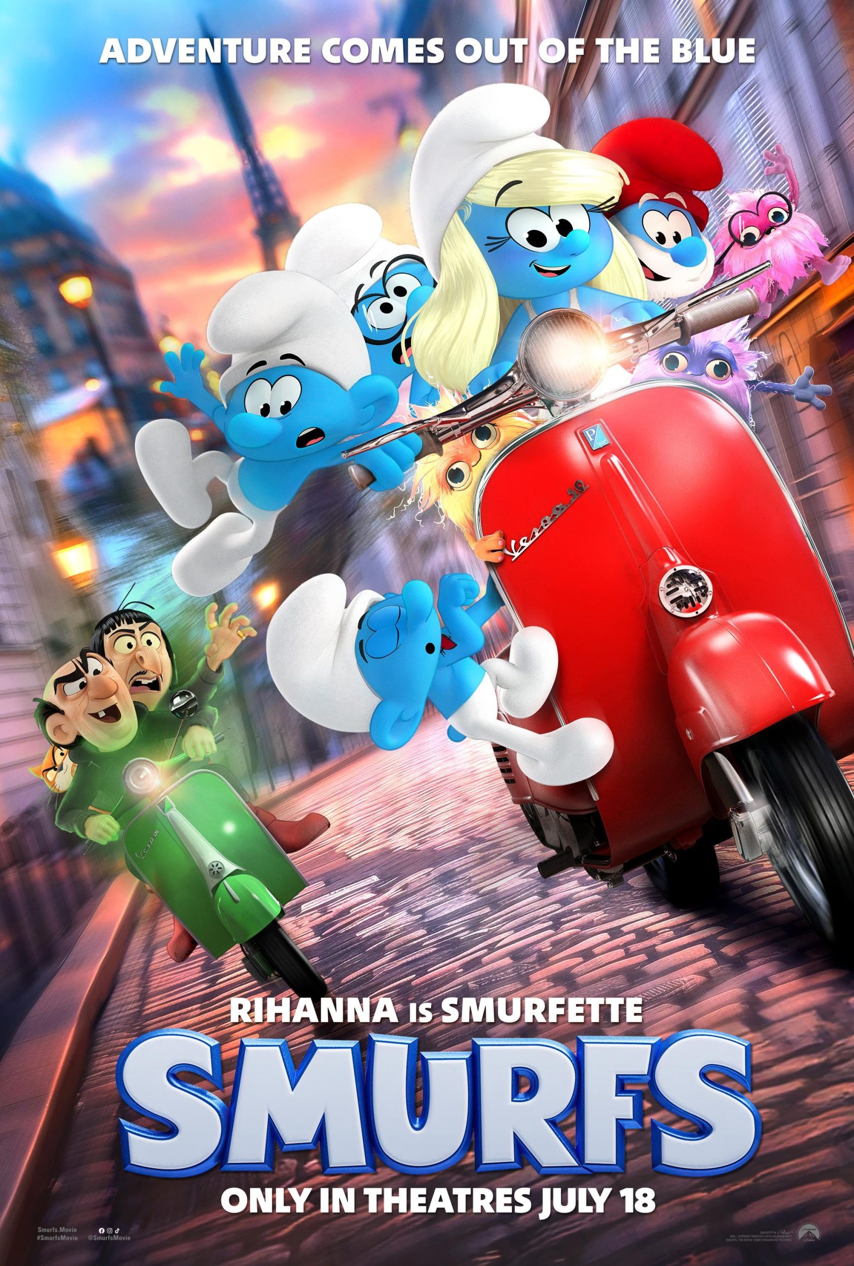 فيلم Smurfs 2025 مدبلج
