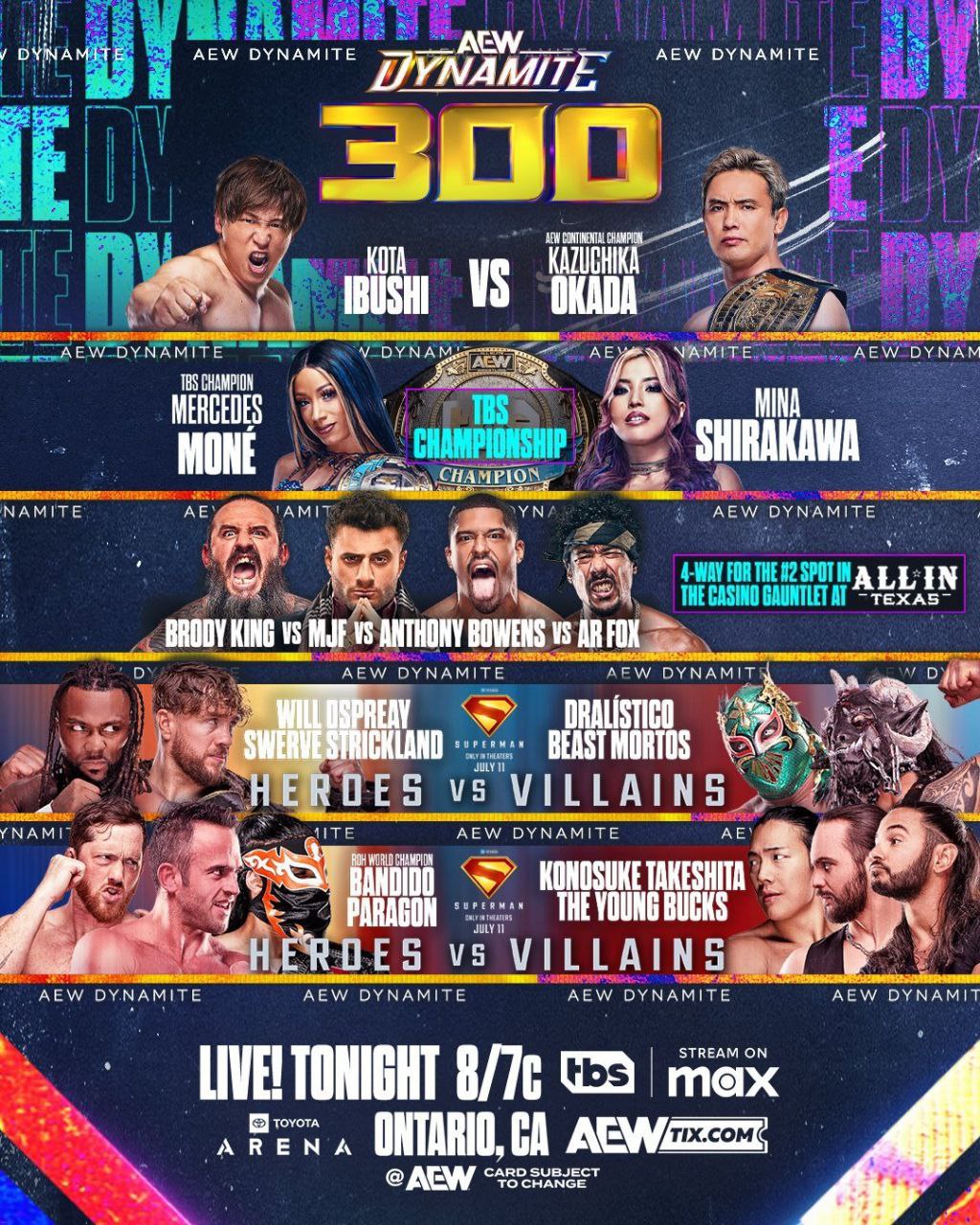 عرض AEW Dynamite 3/07/2025 مترجم