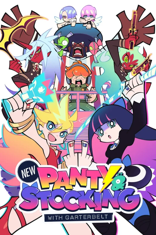 مشاهدة انمي New Panty & Stocking With Garterbelt الحلقة 10 العاشرة مترجمة  اون لاين